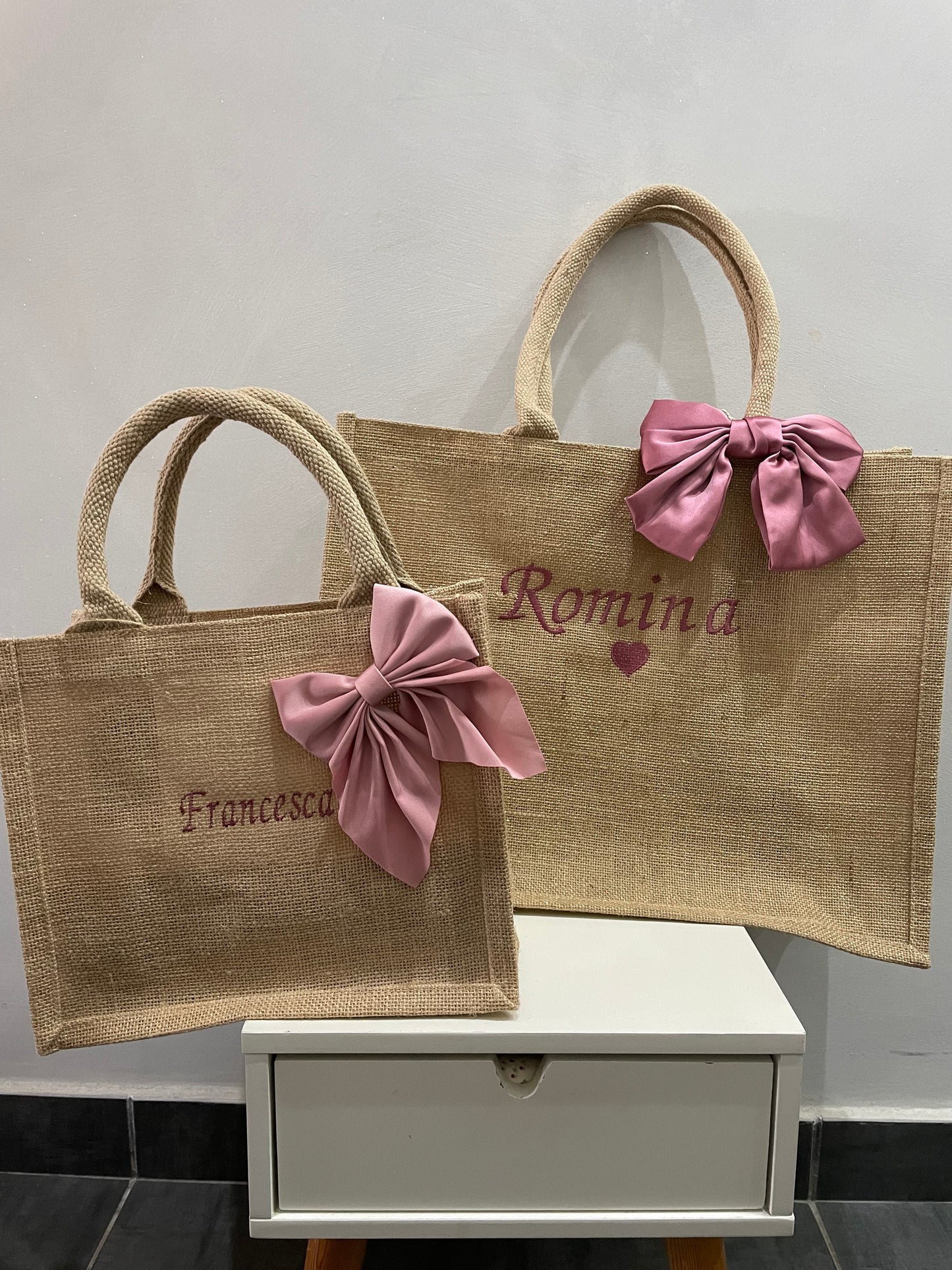 Borsa in juta, misura grande, capiente e robusta!