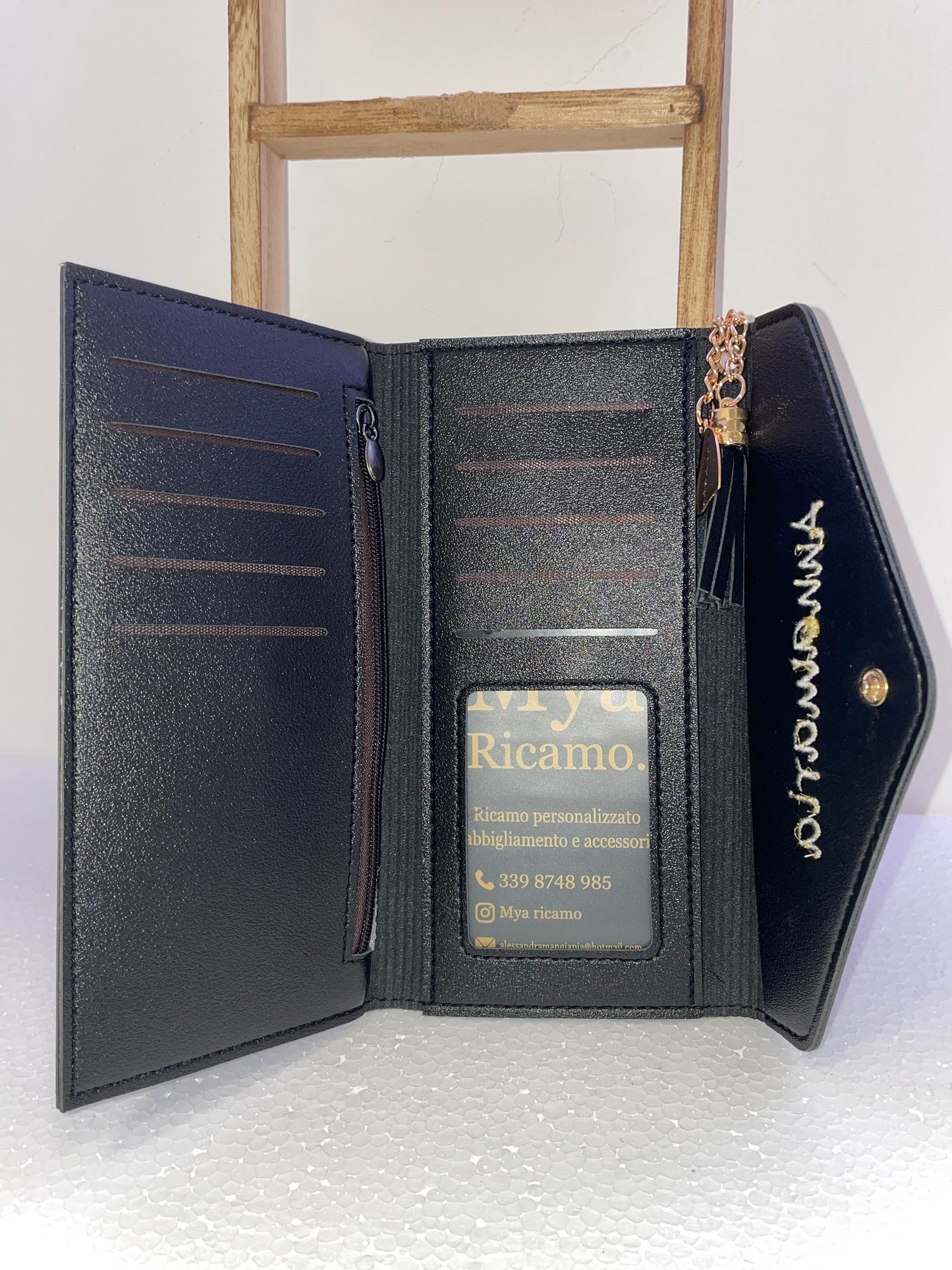 Portafogli con porta tessere elegante