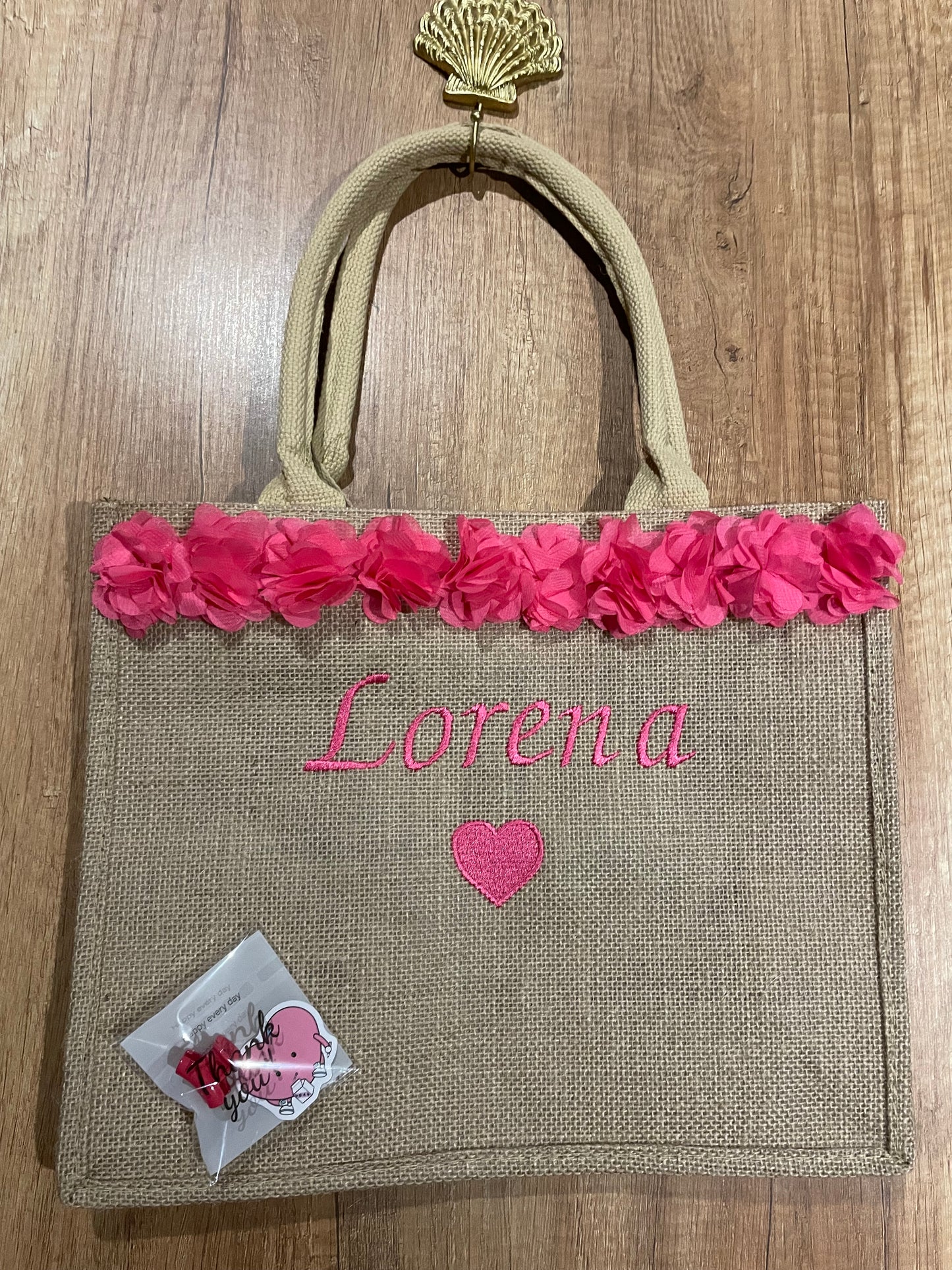 Borsa in juta, misura grande, capiente e robusta!