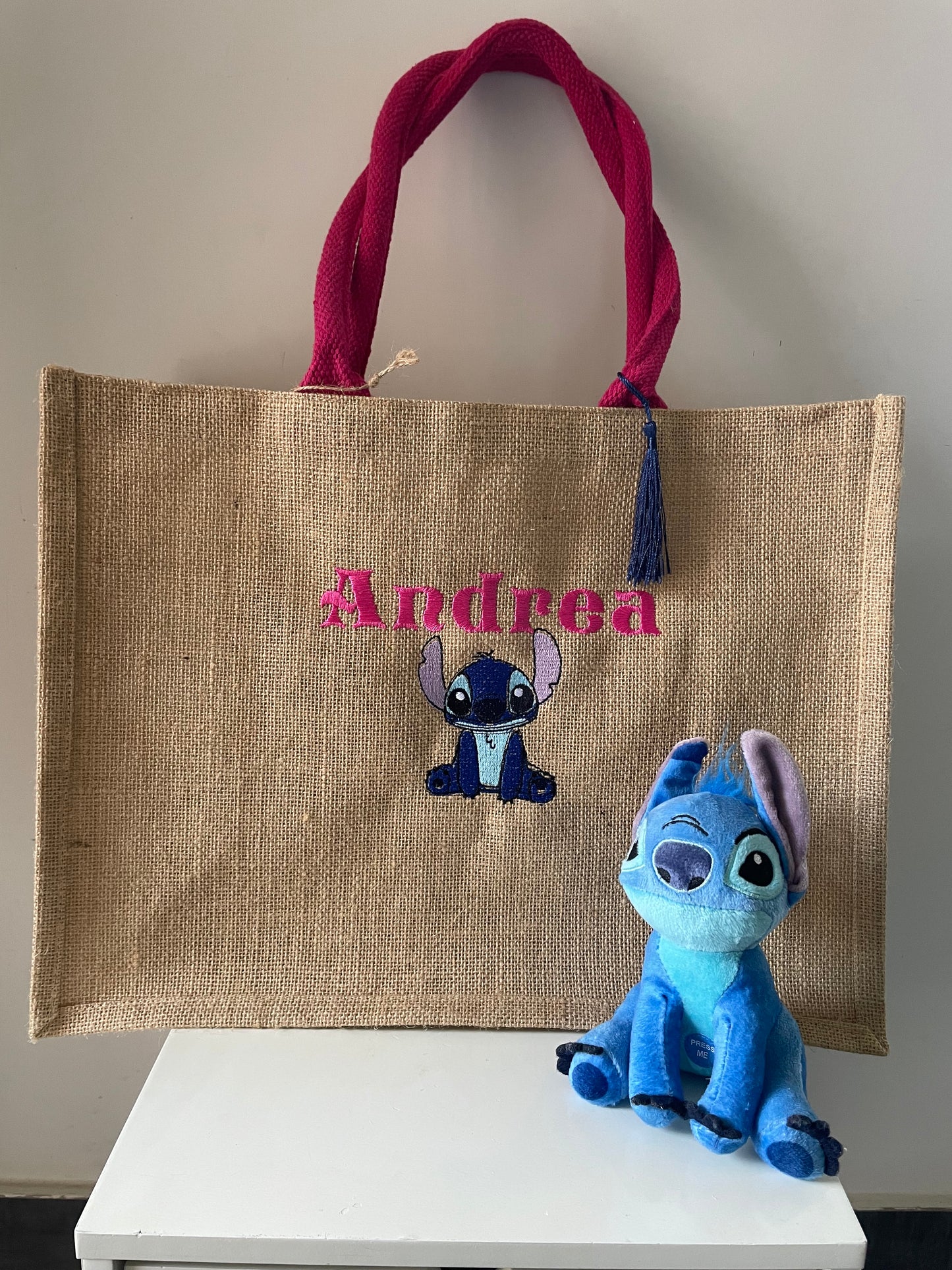 Borsa in juta, misura grande, capiente e robusta!