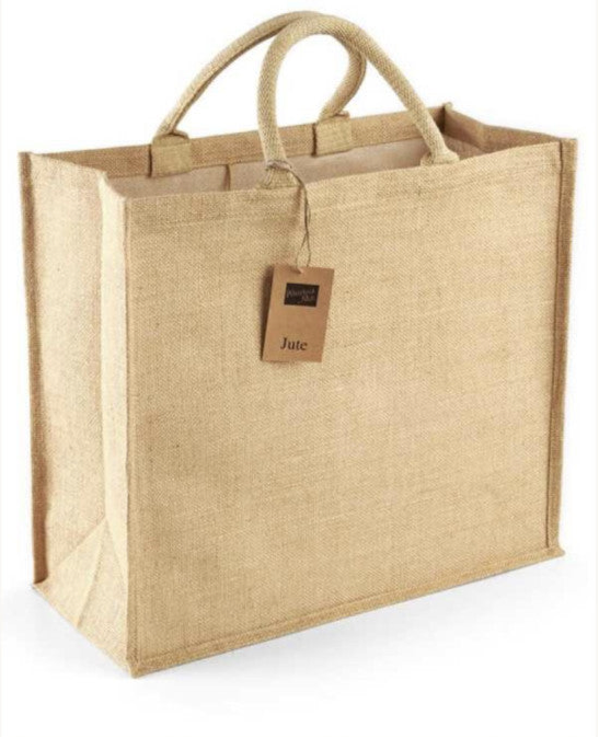 Borsa in juta, misura grande, capiente e robusta!