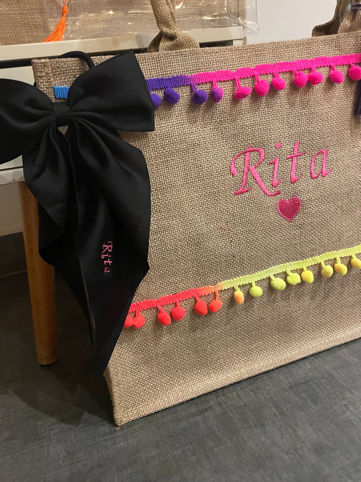 Borsa in juta, misura grande, capiente e robusta!