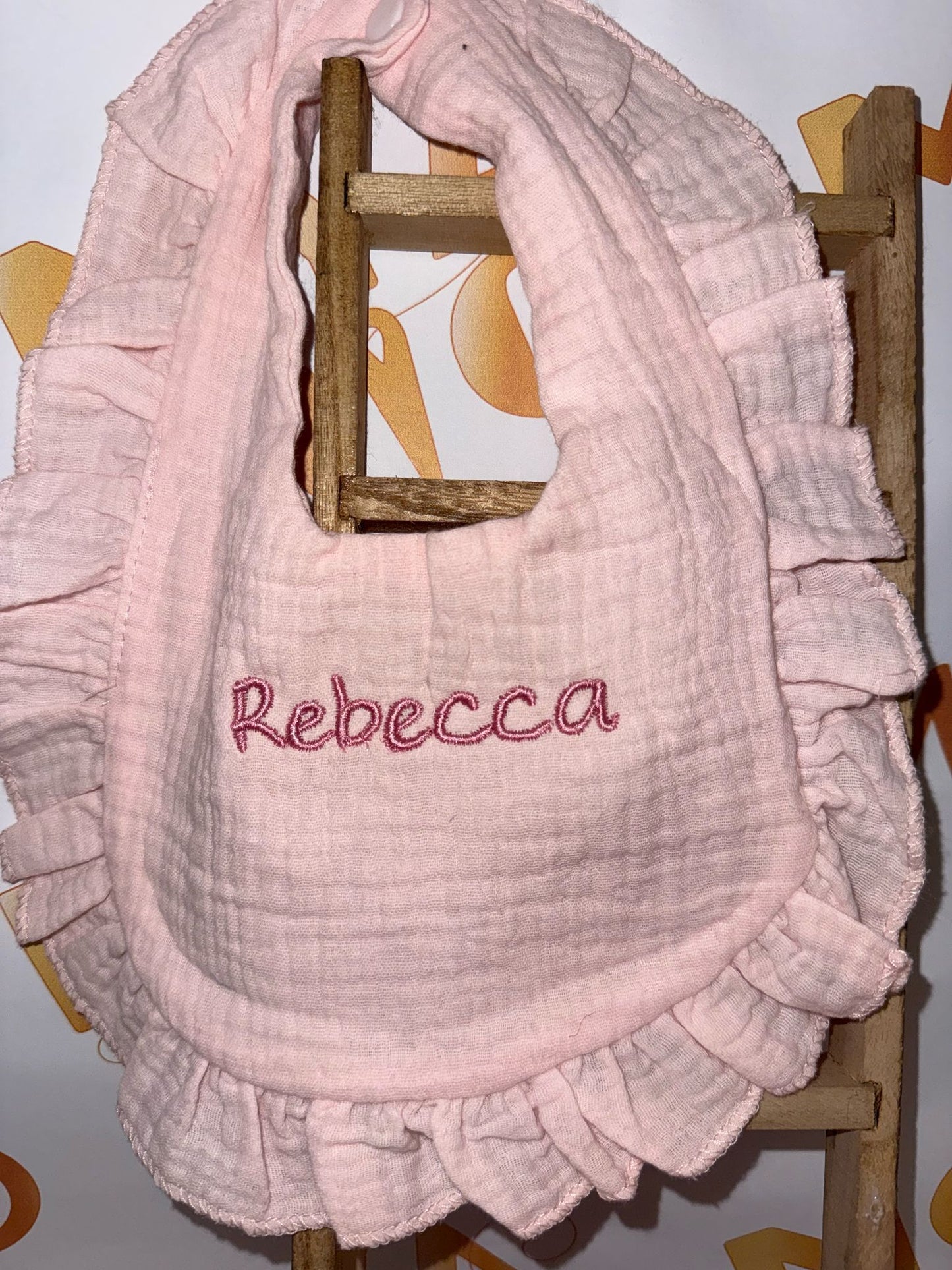 Set Neonati (Sacchetto + Bavaglino) + Ricamo personalizzato